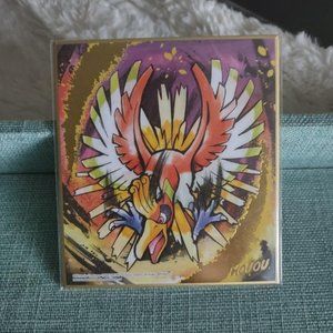 Ho-oh Gold Foil Shikishi Art Board - Sealed